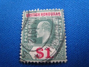 BRITISH HONDURAS 1906 - SCOTT # 69 USED (b21) - Picture 1 of 3