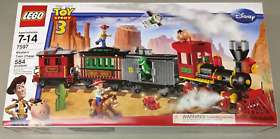 LEGO Toy Story 7597 Western Train Chase NEW! Locomotive Box Car Caboose Disney