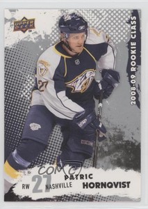 2008-09 Upper Deck Rookie Class Box Set Patric Hornqvist #40 Rookie RC