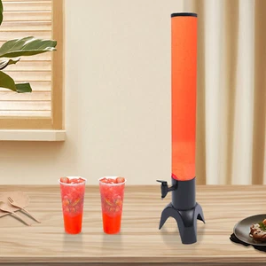 3L/100oZ Liquor Tower Dispenser Cold Beer Beverage Drink Juice with Ice Tube New - Picture 1 of 9