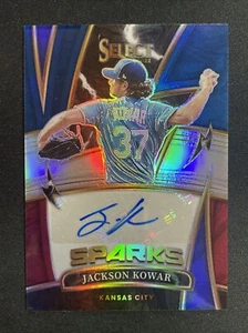 Jackson Kowar RC - 2022 Panini Select #SS-JK - Sparks Signatures AUTO SP SN /75 - Picture 1 of 2