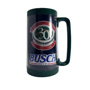 1966-1996 Busch Stadium 30th Anniversary STL Cardinal Beer Mug Baseball View VTG - Picture 1 of 12