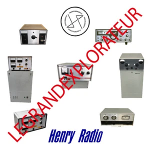 Ultimate  Henry  Radio  Operation Repair Service manual & Schematics on DVD - Picture 1 of 1