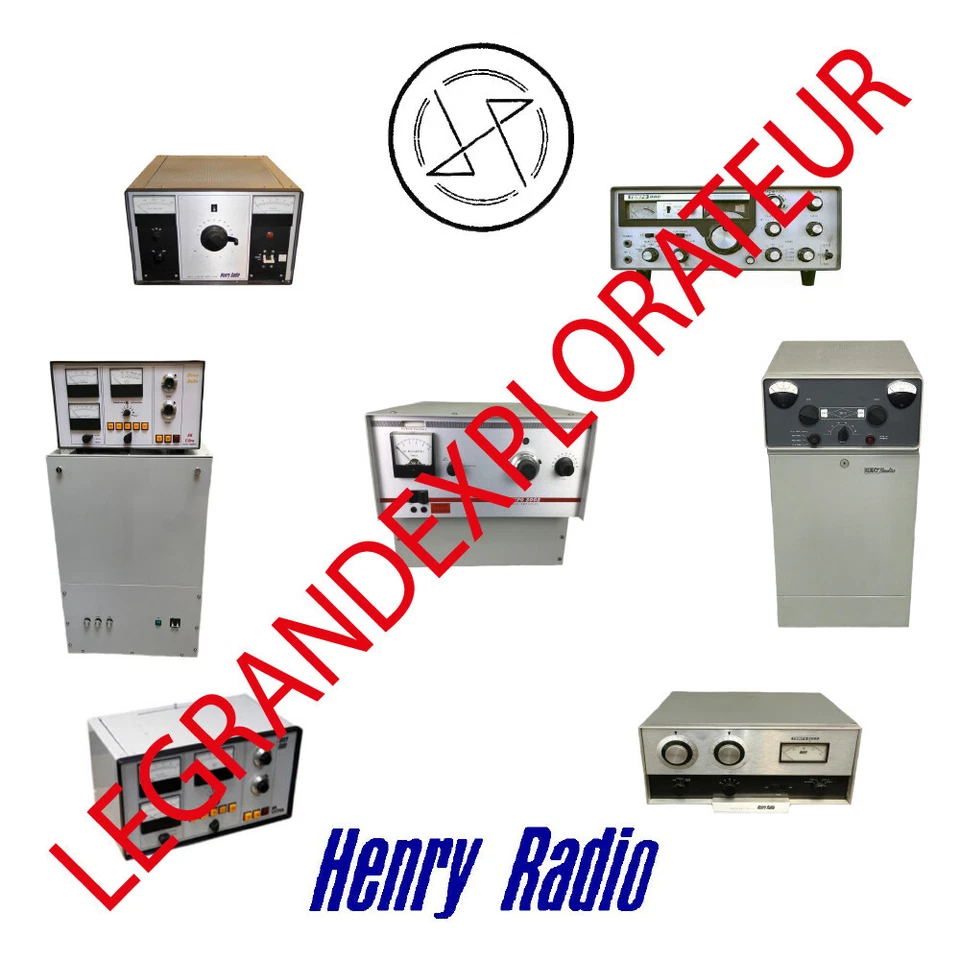 Ultimate  Henry  Radio  Operation Repair Service manual & Schematics on DVD - Image 1 of 1