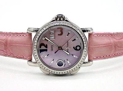 Authentic Ulysse Nardin  GMT SS San Marco Special Edition Diamond Watch. 223-22 - Image 1 of 4