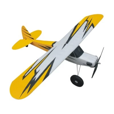 Dynam Primo RC Beginner Trainer Yellow STOL Bigfoot 4S 1450mm w/ Flaps - Image 1 of 4