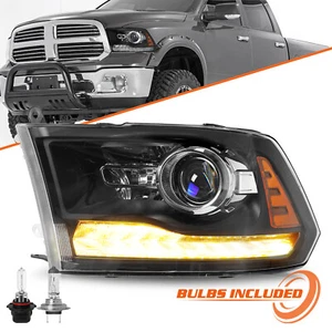 For 2013-2018 Dodge Ram 1500 2500 3500 LED Projector Headlight LH Driver Side - Picture 1 of 6