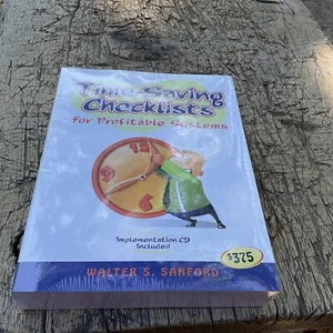 Time Saving Checklist For Profitable Systems - Factory Sealed! CD Included - Picture 1 of 1