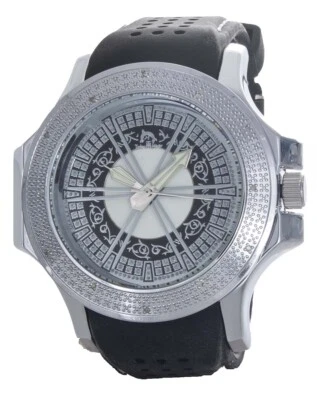 Techno Master Reloj Hombre Esfera Negra Correa Silicona TM-2138 Foto 1 de 3