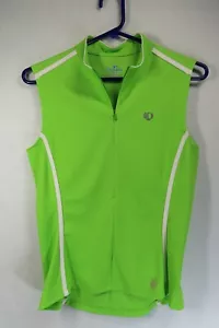Pearl Izumi Select Cycling Jersey Top Women's Size M 1/4 Zip Sleeveless Pockets - Picture 1 of 9