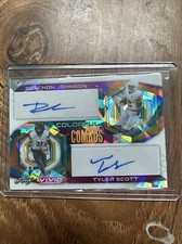 2023 Leaf Vivid ROSCHON JOHNSON, TYLER SCOTT SSP 4/6 CHICAGO BEARS