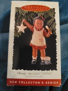 Hallmark Keepsake Christmas Ornament - Christy - All God's Children - 1996  - Picture 1 of 2