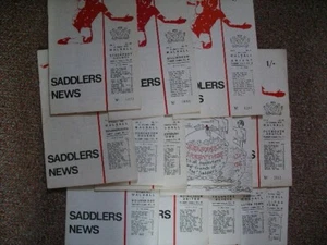 15 x WALSALL Home programmes from the 1969/70 season. - Picture 1 of 3