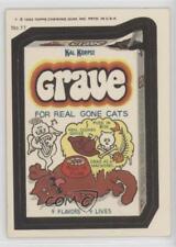 1985 Topps Wacky Packages Grave Cat Food #11 02v3