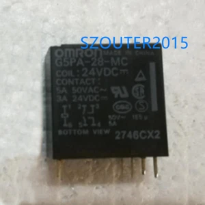 1 PIEZA G5PA-28-MC 24VDC 5A 250VDC 6PIN G5PA-28-MC 24V NUEVO - Imagen 1 de 1