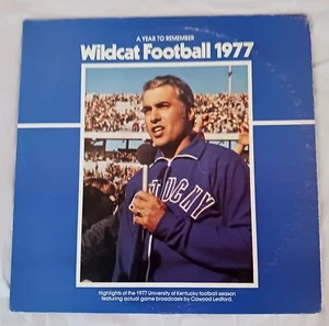 University of Kentucky Vinyl LP Wildcat Football 1977 Season Highlights - Picture 1 of 4
