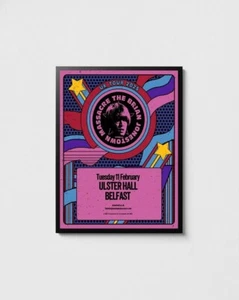 The BJM concert poster - UK 2025 tour art, Rock music art,Tour poster.Wall Decor - Picture 1 of 11