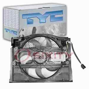 TYC AC Condenser Fan Assembly for 1999-2000 BMW 328i Heating Air xz