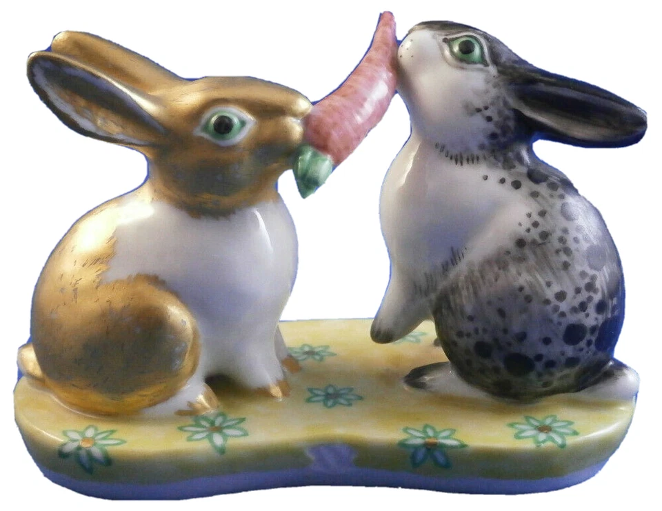 Nymphenburg Porcelain Terletzki Scherf Bunny Figure Figurine Porzellan Figur - Image 1 of 4