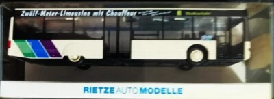 RIETZE 62708 Pullman 2 assi Mercedes Benz "CENTROLINER" R Stadtverkehr - sc. H0 - Immagine 1 di 4