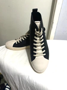 ECCO Men s Tray Tech Black Street Lite Ankle high Sneakers £155 - Picture 1 of 7