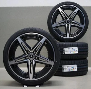 Original Mercedes-Benz CLA35 AMG C118 X118 19-inch summer tires rims new - Picture 1 of 8