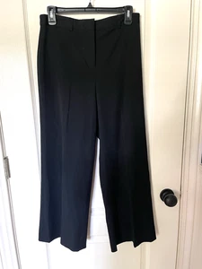 Nine West Ladies Pants with Stretch Size 8 Petite Black Trouser Leg NWT - Picture 1 of 4