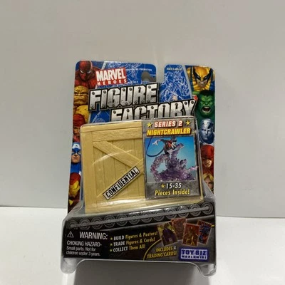 Marvel Heroes Build Figure Factory Series 2 NIGHTCRAWLER Figure ToyBiz - NEW - Image 1 of 4