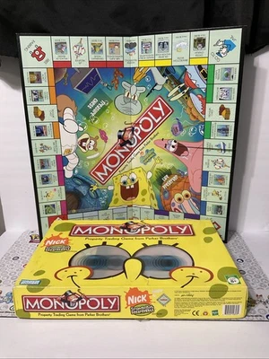 Monopoly Spongebob SquarePants Edition 100% COMPLETE Hasbro 2005 - FastShip! - Image 1 of 4