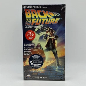McDonalds 1994 BACK TO THE FUTURE Promo Factory Sealed VHS White Watermarks Rare - Picture 1 of 15