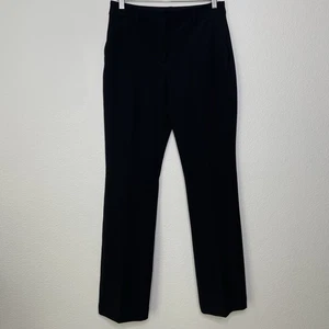 Express Editor Pants 8R Black 33" Straight Leg Stretch Dress Pant Office Career - Picture 1 of 15