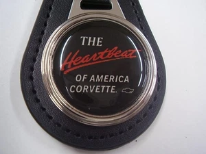 CHEVROLET  CORVETTE HEARTBEAT OF AMERICA  KEY CHAIN   FREE POSTAGE - Picture 1 of 3