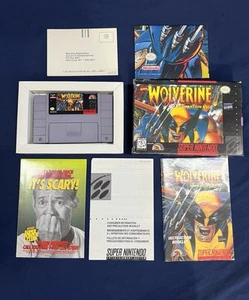 WOLVERINE ADAMANIUM RAGE COMPLETO con PÓSTER Super Nintendo SNES Probado Auténtico - Imagen 1 de 10