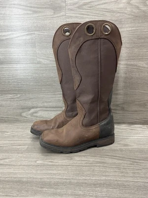 LACROSSE SNAKE COUNTRY 17" BROWN DRY-CORE HUNT BOOTS 521172 Sz 8.5 - Image 1 of 4