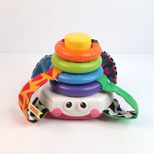 Vintage Fisher Price Stacking Surprise Octopus Ring Toy Music Sounds 2001 - Picture 1 of 9