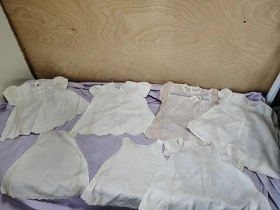 Lot Of 7 Vintage Baby Girl Clothes/Dresses (V73) - Image 1 of 4