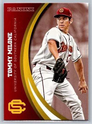2015 Panini Collegiate USC Tommy Milone #30 - Image 1 of 2