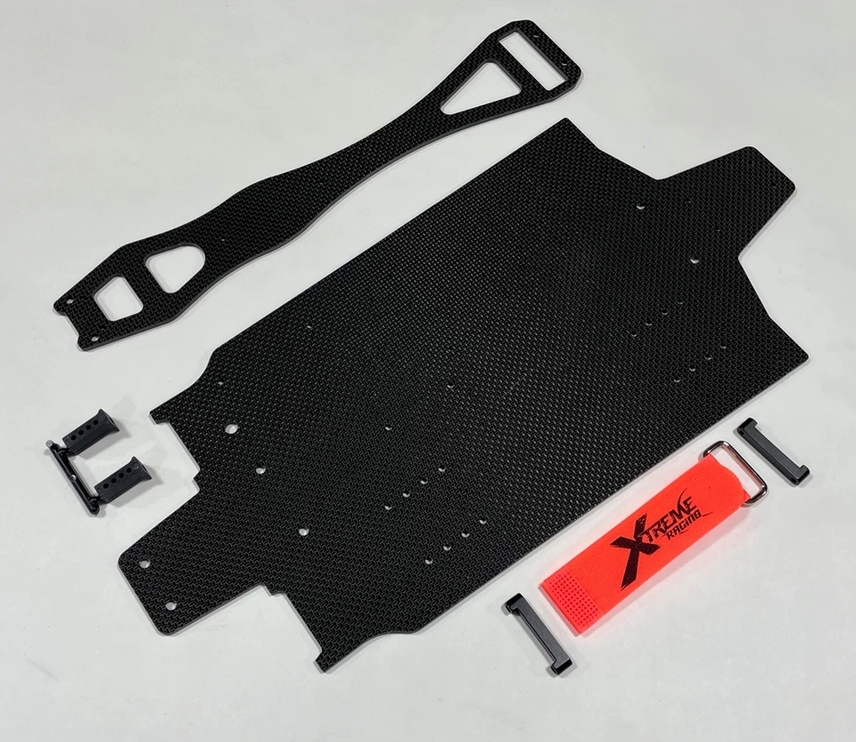 TRAXXAS XO-1 1/8 GT CARBON FIBER CHASSIS CONVERSION XO1 XTR10653 XTREME RACING  - Image 1 of 1