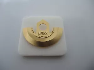 RADO, neuer vergoldeter Rotor für ETA 2824-2, oscillating weight, part 1143 - Picture 1 of 4