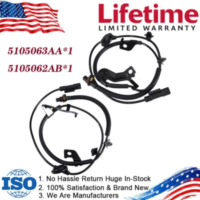 Sensor de velocidad de rueda trasero izquierdo y derecho Jeep Patriot 2007 2008 2009-16 ABS Foto 1 de 4