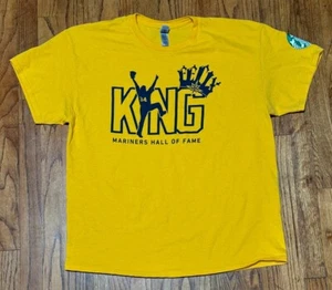 8/12/23 King Felix Hernandez Hall Of Fame T-Shirt Seattle Mariners Adult XL - Picture 1 of 3