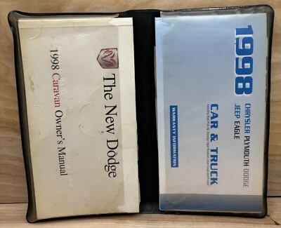 Manual del propietario Dodge Caravan 1998 vintage OEM C04B50017 Foto 1 de 3