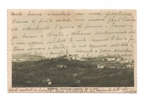 BIELLA BIOGLIO PANORAMA ANNO 1934 CARTOLINA VIAGGIATA FP - Picture 1 of 2