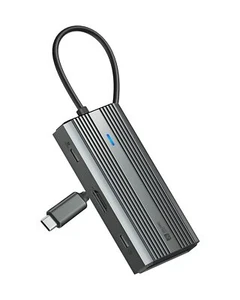 6-in-1 Docking Station PD 100W Charging 4K HDMI USB 3.0 Type C for Laptop PC - Picture 1 of 10