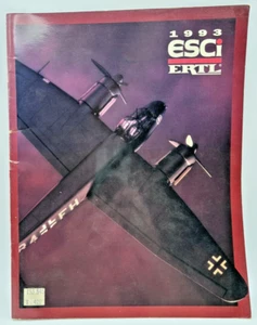1993 ESCI ERTL MODEL CATALOUGE AIRCRAFT MILITARY FIGURES ARMOUR VEHICLE HELOS - Picture 1 of 7