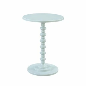 Convenience Concepts Palm Beach Spindle Table in Green Sea Foam Wood Finish - Picture 1 of 4