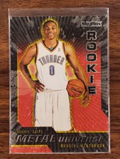 2008-09 Russell Westbrook PMG RC /50 Metal Universe #74 Precious Metal Gems