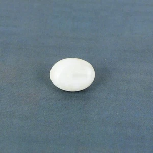 Natural 7.75 CtWhite Opal Cabochon, White Opal Brazilian Stone Good Looking 100% - Picture 1 of 4