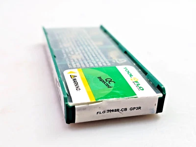 Tool Flo FLG 2062R-CB GP3R Carbide Grooving Inserts (Box of 10) - Image 1 of 4