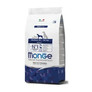 Monge superpremium cane medium adult 3-12 kg crocchette cani taglia media pollo - Foto 1 di 1